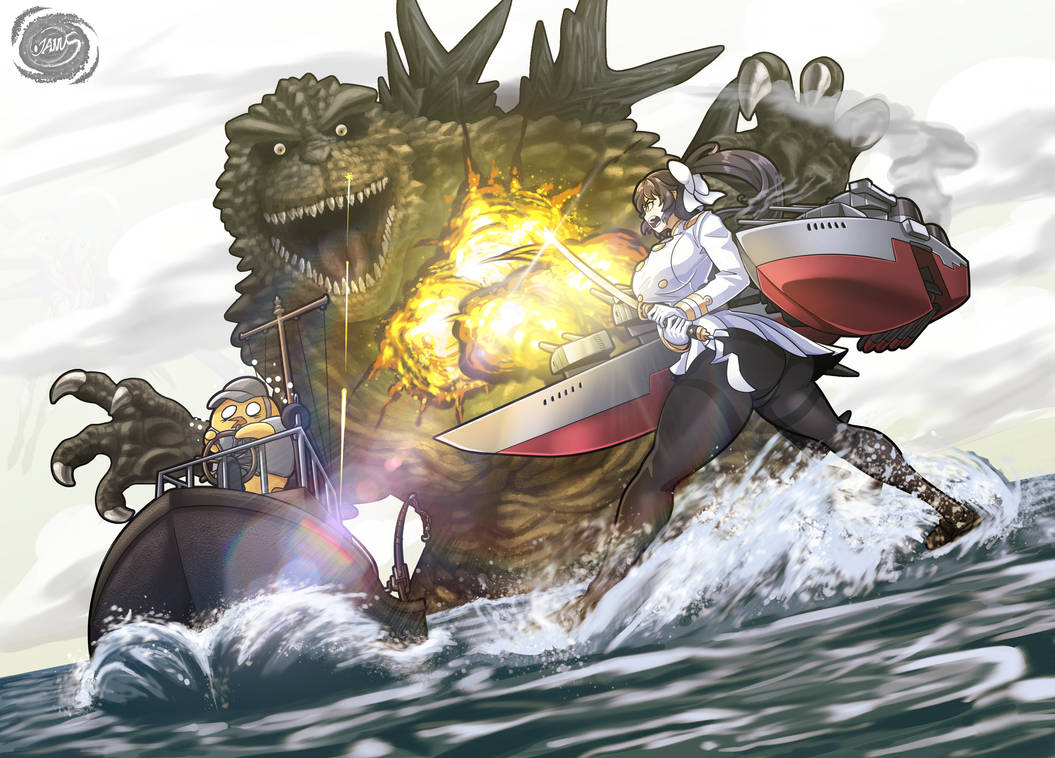 VS. Gojira by JanusLad on DeviantArt