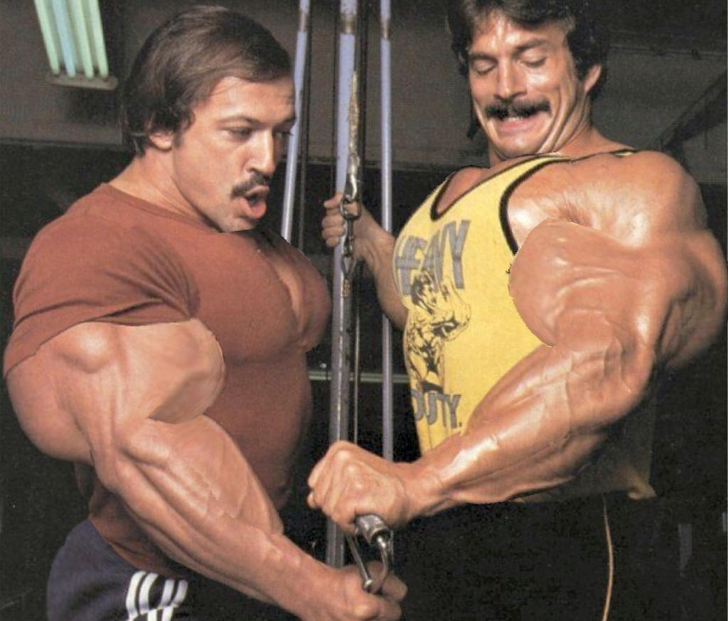 Casey Viator and Mike Mentzer Maxing Out