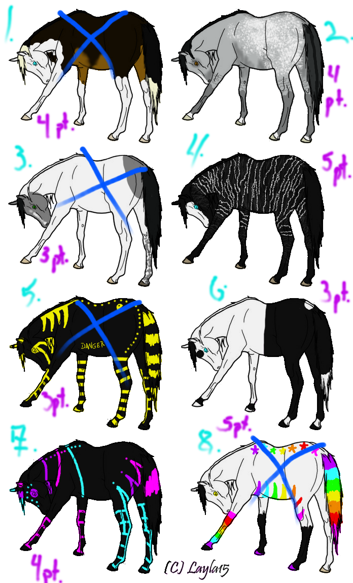 Horse Adoptables 2 ONE LEFT