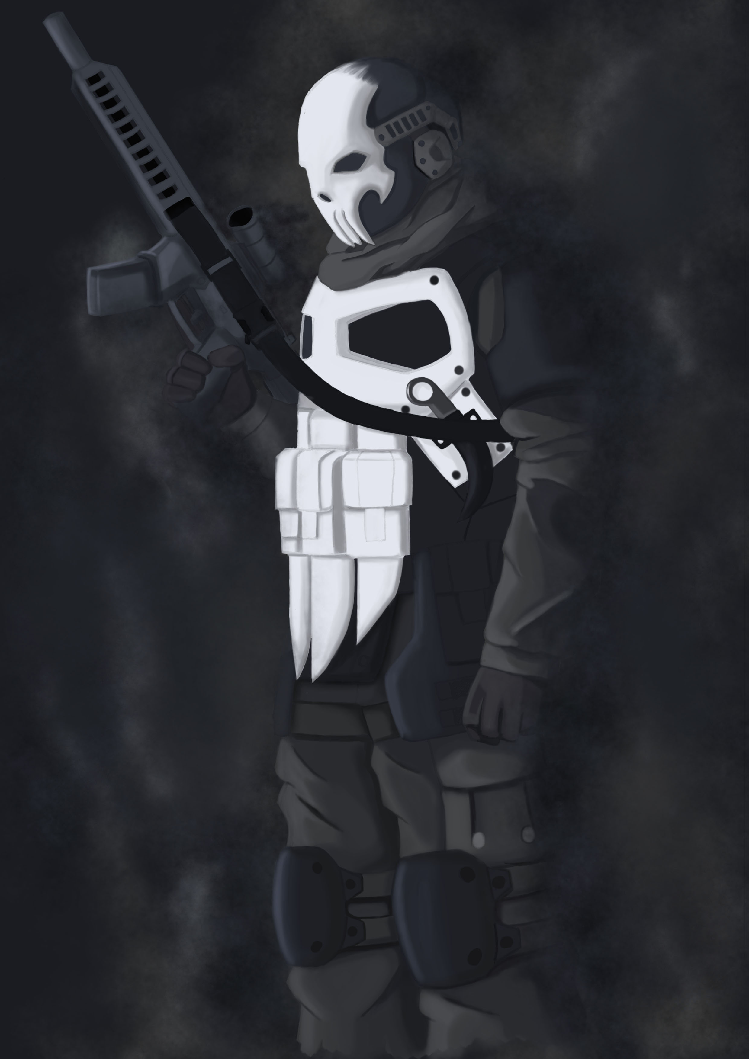 Roblox Punisher Marvel Template (Skin) by TajjarArt on DeviantArt