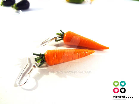 Carrots earrings