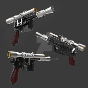 Han Solo's DL-44 Blaster Rifle