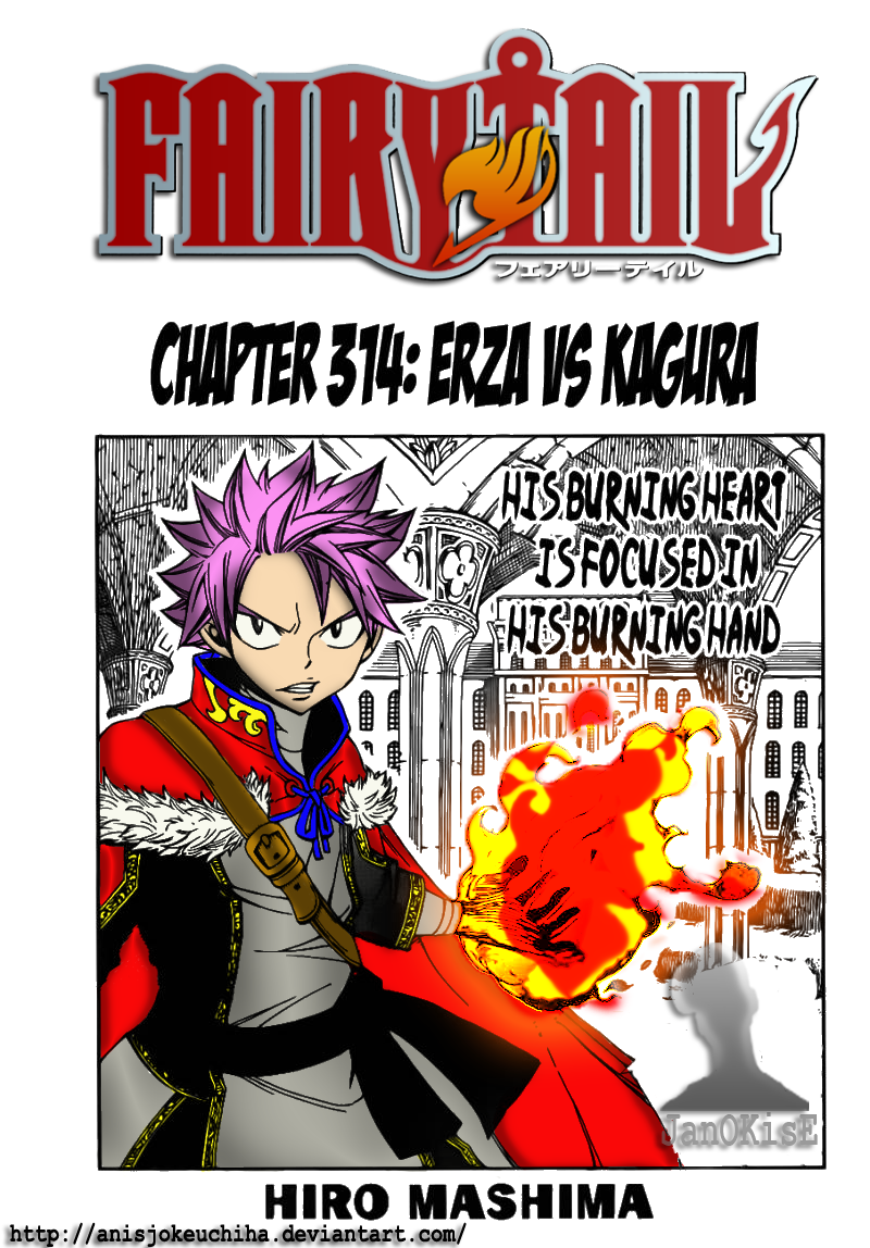 Fairy Tail Chapter 314 Cover