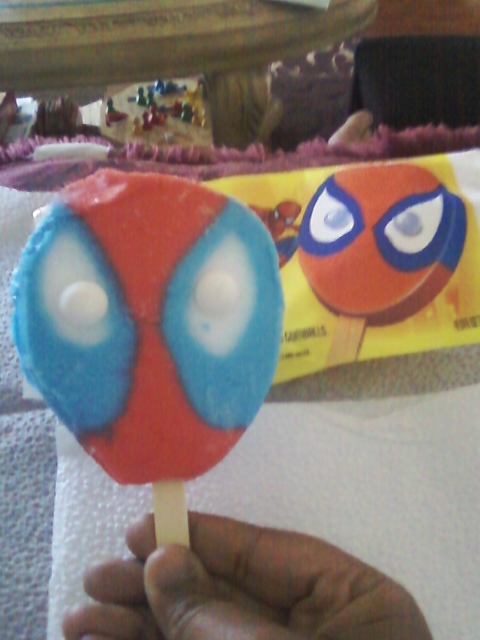 spiderman Popsicle by heaven101fosho