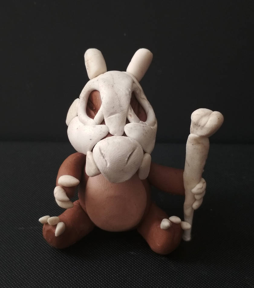 cubone 1 by LuckyCloversArt on DeviantArt