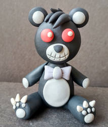 Horror Teddy by LuckyCloversArt