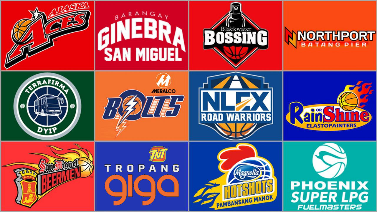 PBA Philippine Basketball Association Team Logos by llu258 on DeviantArt