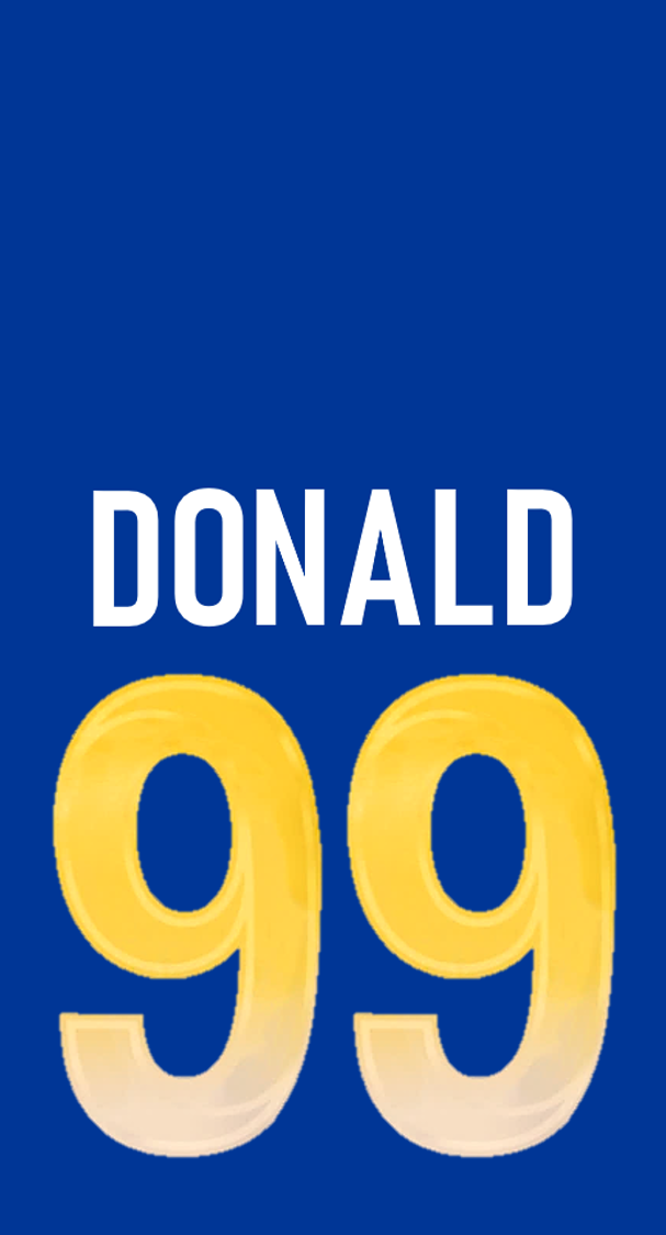 Aaron donald jersey number 2025