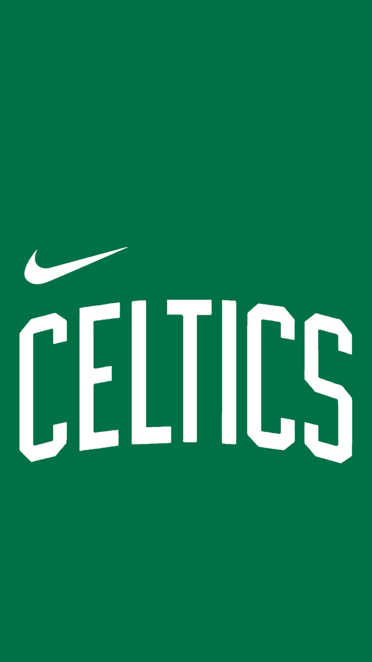Boston Celtics Wordmark Logo Wallpaper
