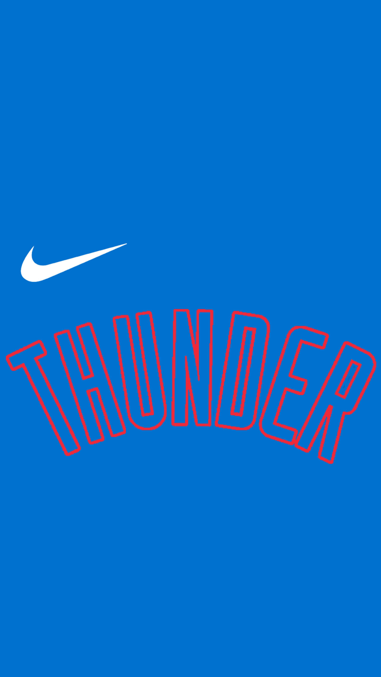 Oklahoma City Thunder Wordmark 2 Logo Patch – The Emblem Source