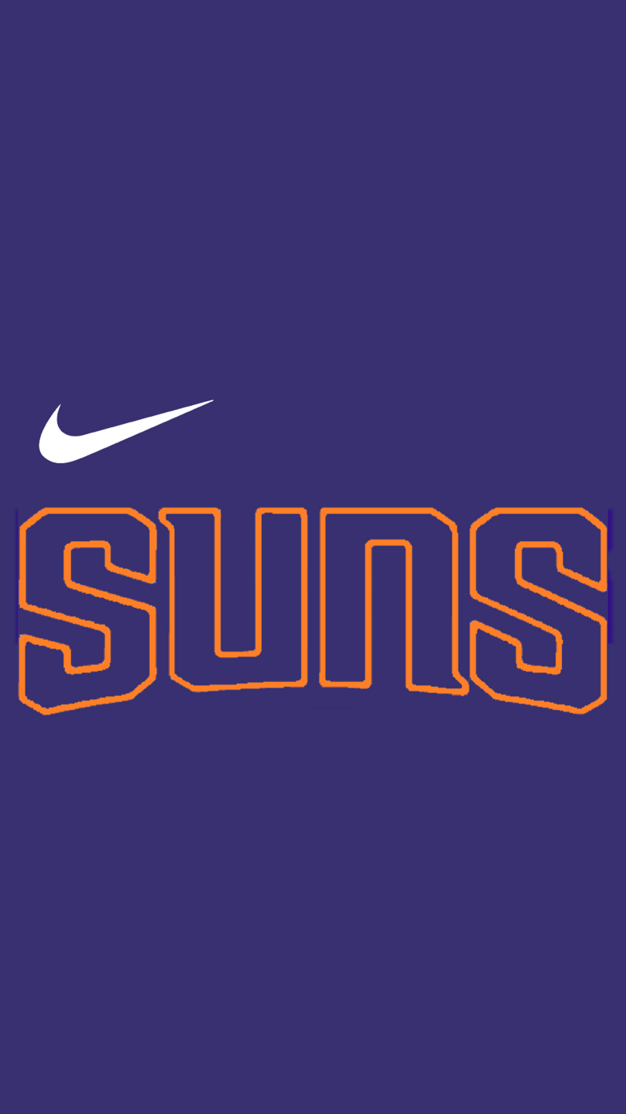 Phoenix Suns Wordmark Logo Wallpaper by llu258 on DeviantArt