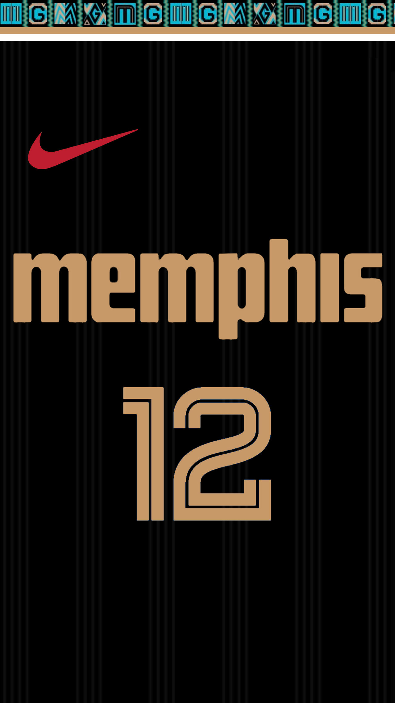 Memphis Grizzlies Wordmark Logo Wallpaper by llu258 on DeviantArt
