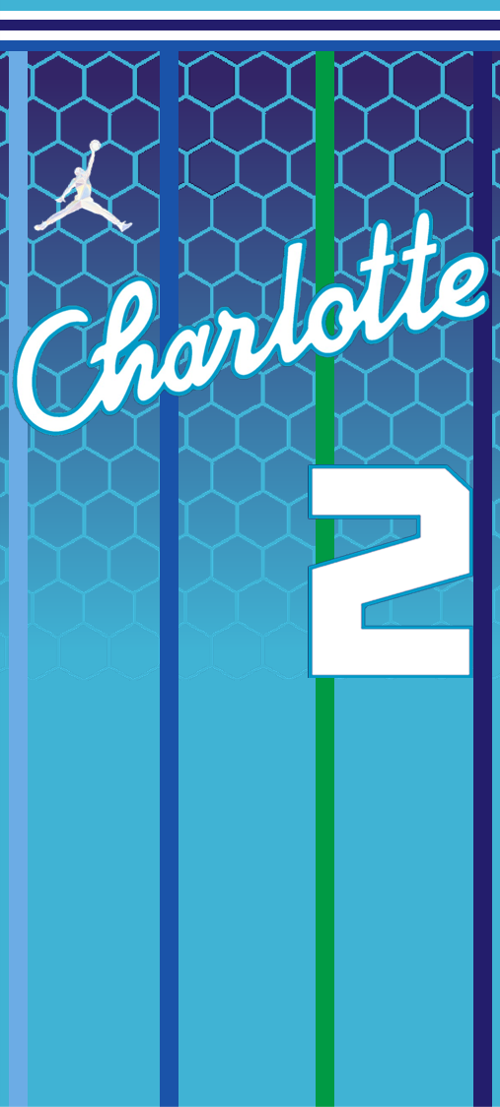 2022-2023 City Edition Charlotte Hornets Blue&Green NBA Shorts-311