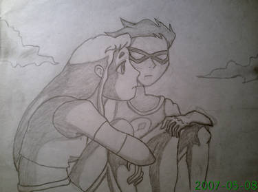 starfire and robin