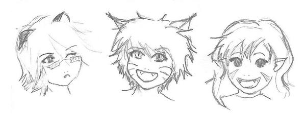 Three Blind Mice by Sketchlerette on DeviantArt