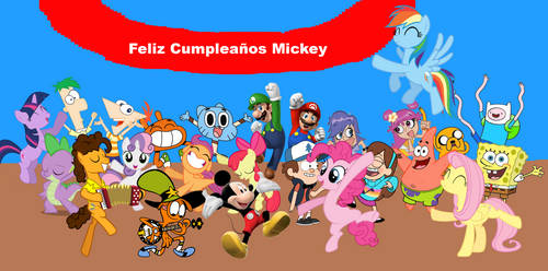 Feliz Cumpleanhos Mickey