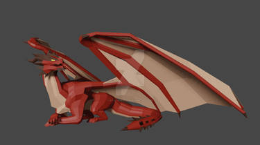 3D! Low-Poly Dragon