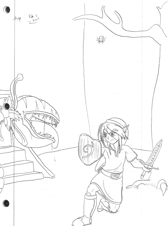 Little Ryo in the ForestTemple