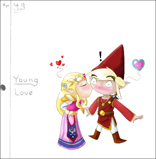 Young Love - Colored