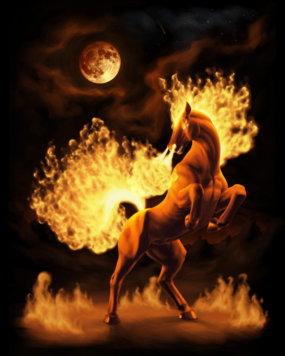 Hell horse