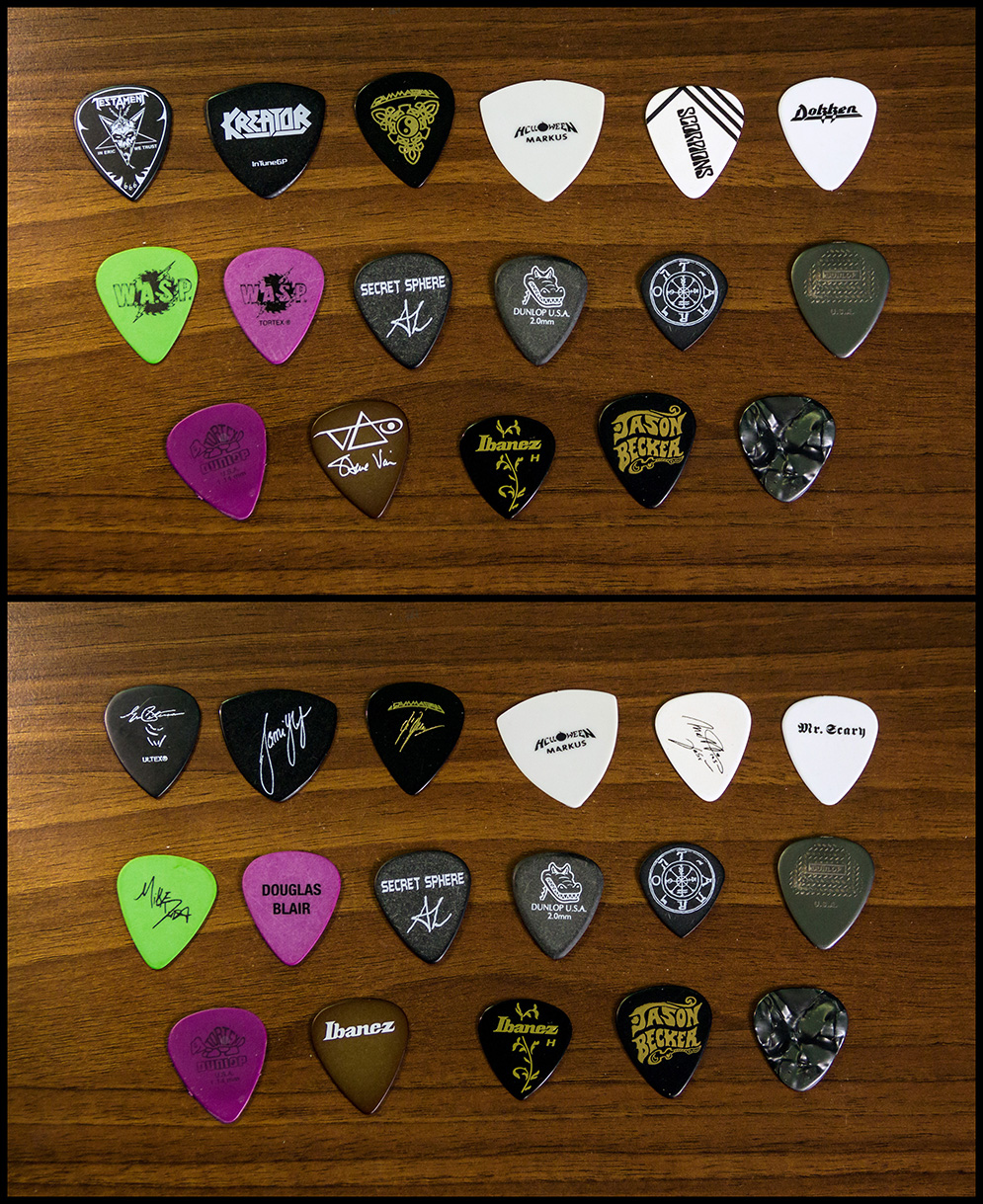 My Guitar Pick Collection