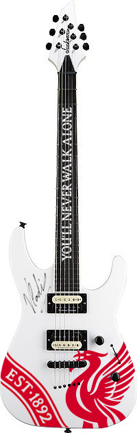 Jackson SLS3 Liverpool FC Signature Guitar - White