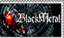 Black Metal stamp