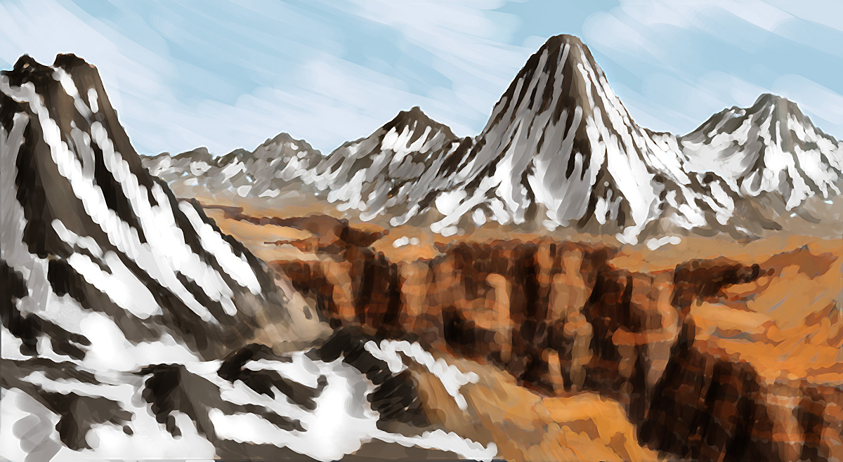 Landscape speedpaint 6