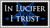 In Lucifer I trust stamp