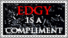 Edgy stamp by lapis-lazuri