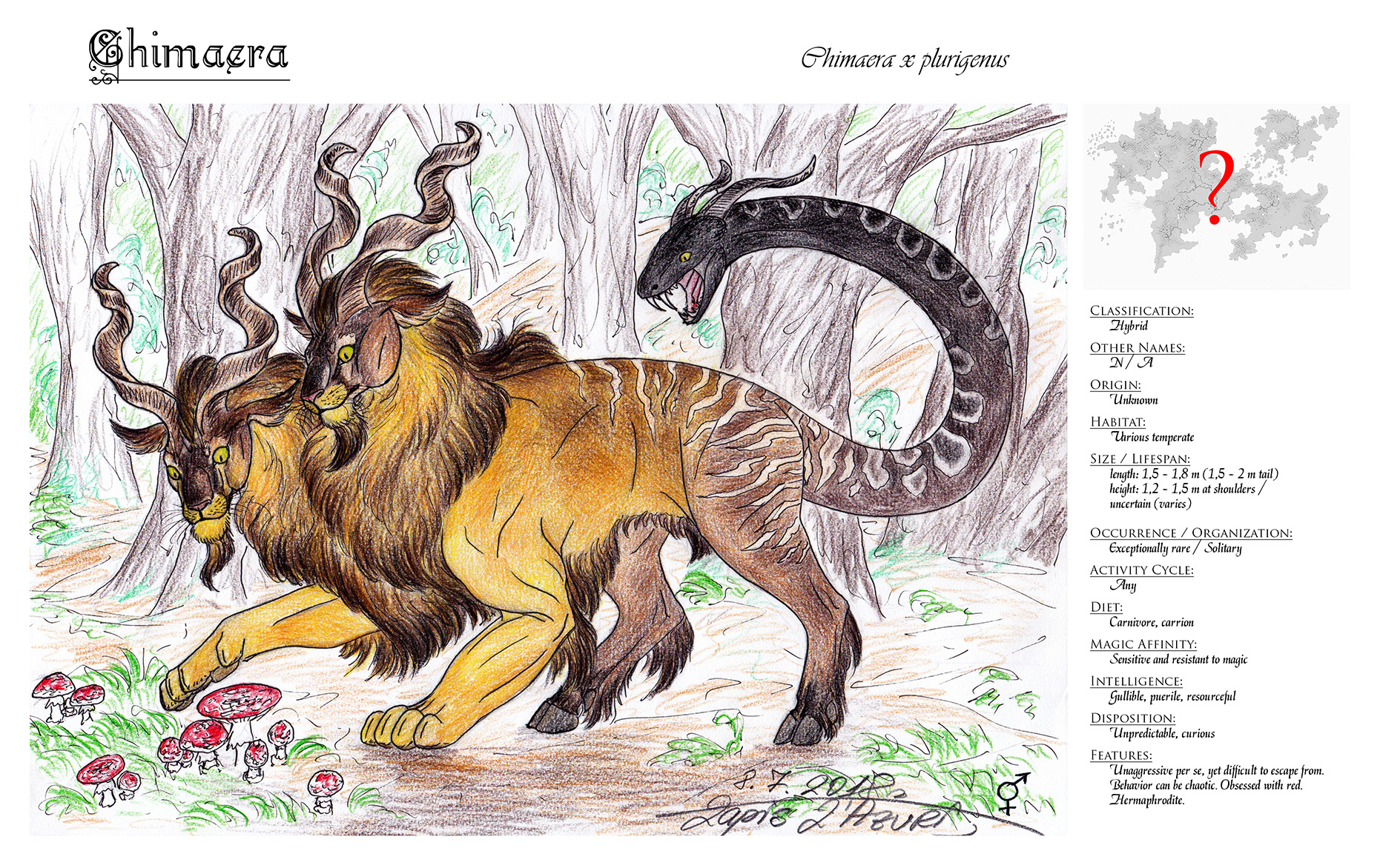 Chamara Creature Chimaera by lapis-lazuri on DeviantArt