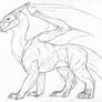 Dragon Anatomy - Surface sketch