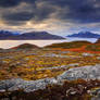 Trehoerningen plateau with Kaldfjorden