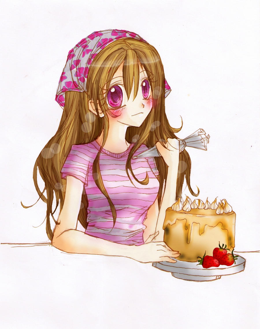 Pink Cake Deviantart cake? by PoisonSakana on DeviantArt
