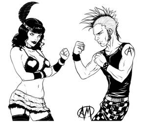 Burlesque vs Punk