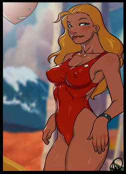 THAT nameless lifeguard from Lilo and Stitch