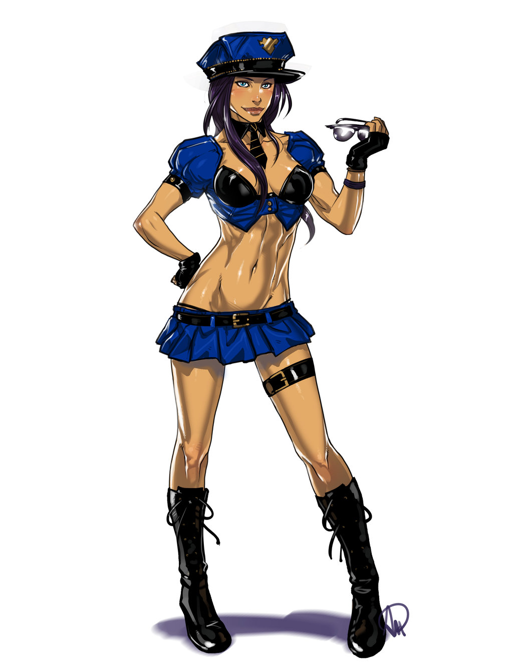 LOL Swimsuit - Caitlyn reworked Officer ver.