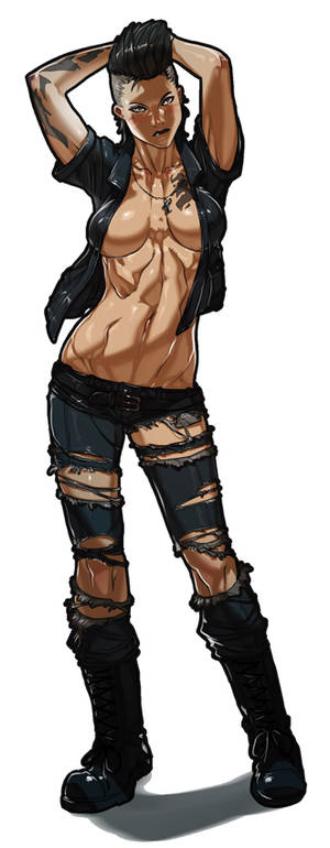 FFXV Gladiolus Amicitia Rule 63