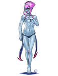 League of Legends - bikini Evelynn re-re-worked by Ganassa