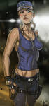 Sonya Blade fan art by Ganassa