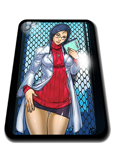 Tappetino - Mousepad Ganassa - Rival Schools Kyoko