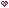 Small Pixel Heart - Rusty Purple