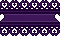 Pixel Lace Divider v1 - Purple