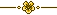 Pixel Flower Divider - Yellow