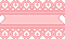 Pixel Lace Divider v1 - Pastel Pink