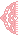 Pixel Lace Divider v1 End - Pastel Pink - Left