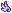 Little Pixel Wing - Lavender - Left