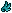 Little Pixel Wing - Turquoise - Right