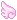 Pixel Wing - Pastel Magenta - Left