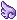 Pixel Wing - Lavender - Left by EmpressOfRoses